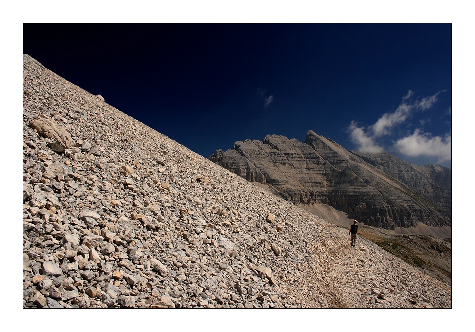 schier endlose geröllwüste Foto & Bild landschaft, berge, natur