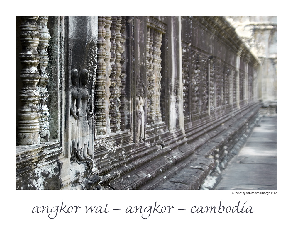 . . . schier endlose weite in angkor wat . . .