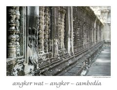 . . . schier endlose weite in angkor wat . . .