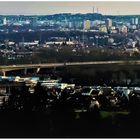 Schiersteiner Brücke über den Rhein 