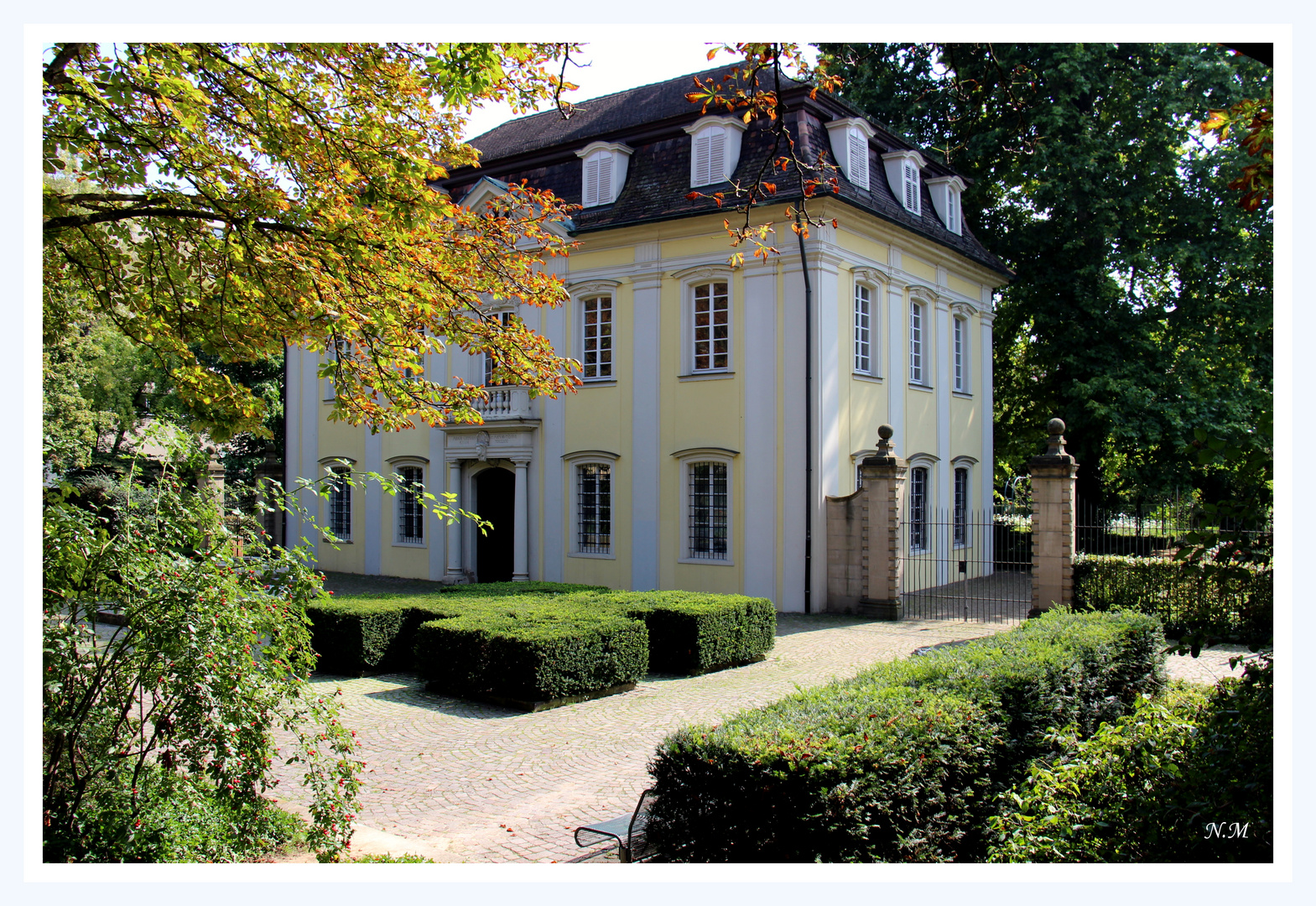 Schießhaus, herbstlicher Blick