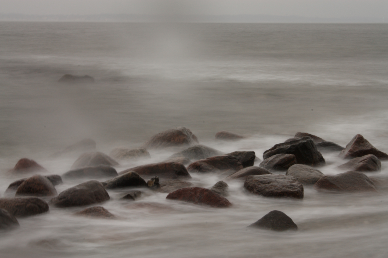 Schietwedder an der Kieler Ostsee