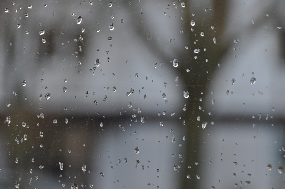 Schietwetter - aber Gott sei Dank sind meine Fenster sauber