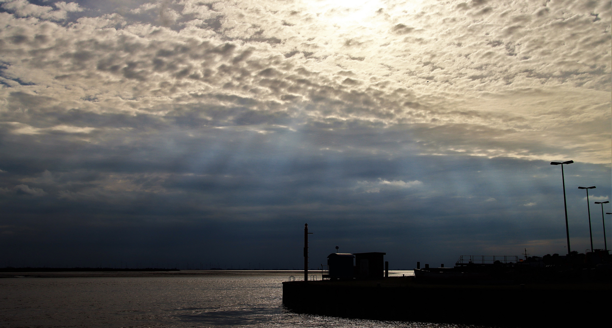 Schietwetter an der Nordsee