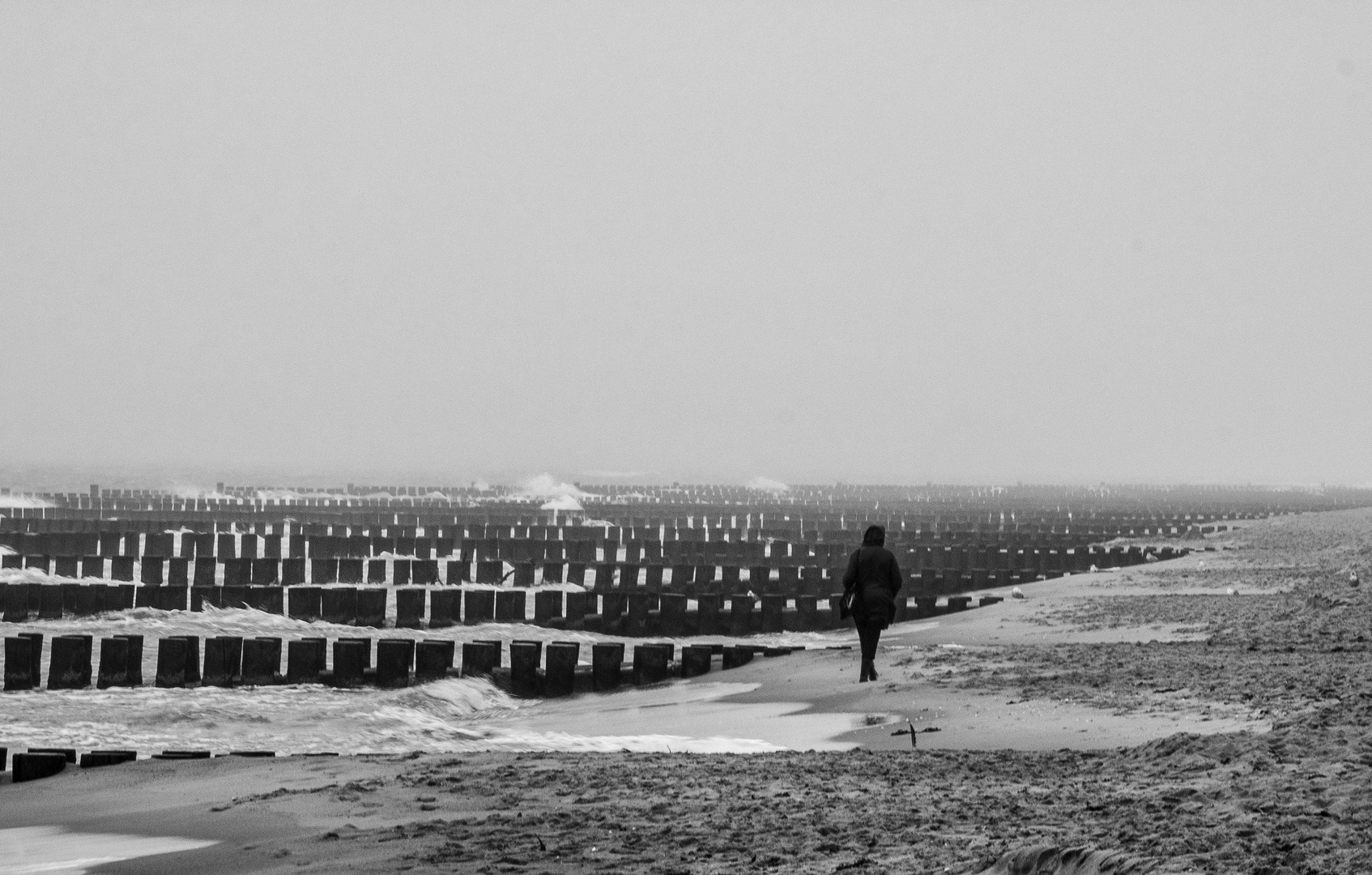 Schietwetter bei Ahrenshoop