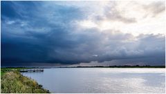 Schietwetter über der Eider
