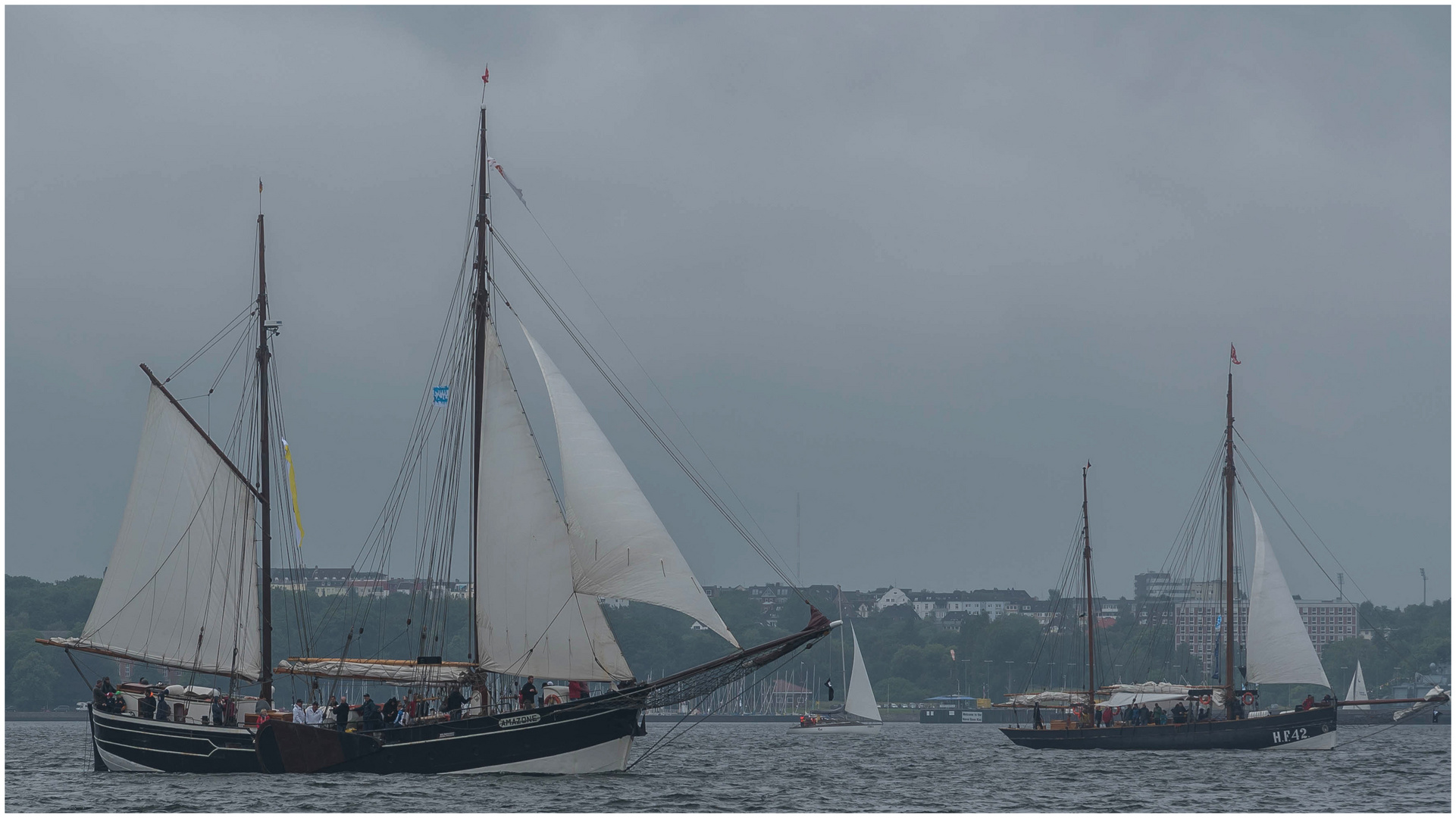 Schietwetter zur Kieler Woche