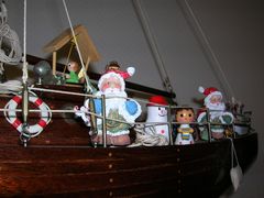 Schiff ahoi - der Weihnachtsmann verlässt uns wieder!