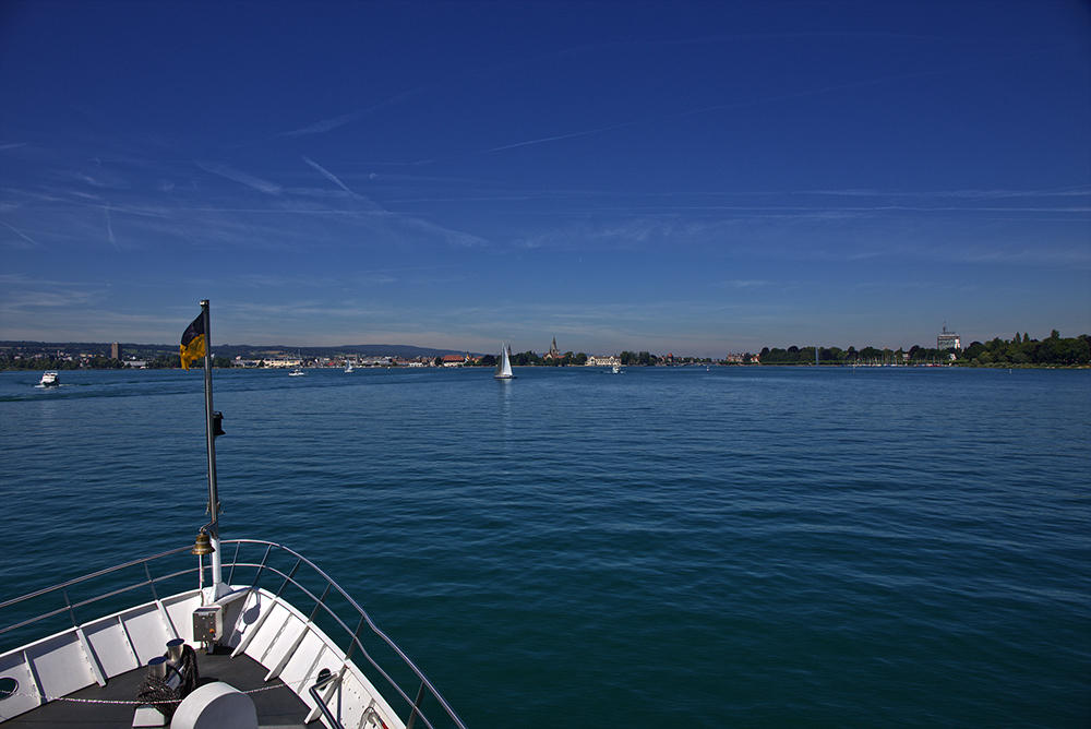 Schiff Ahoi Richtung Konstanz