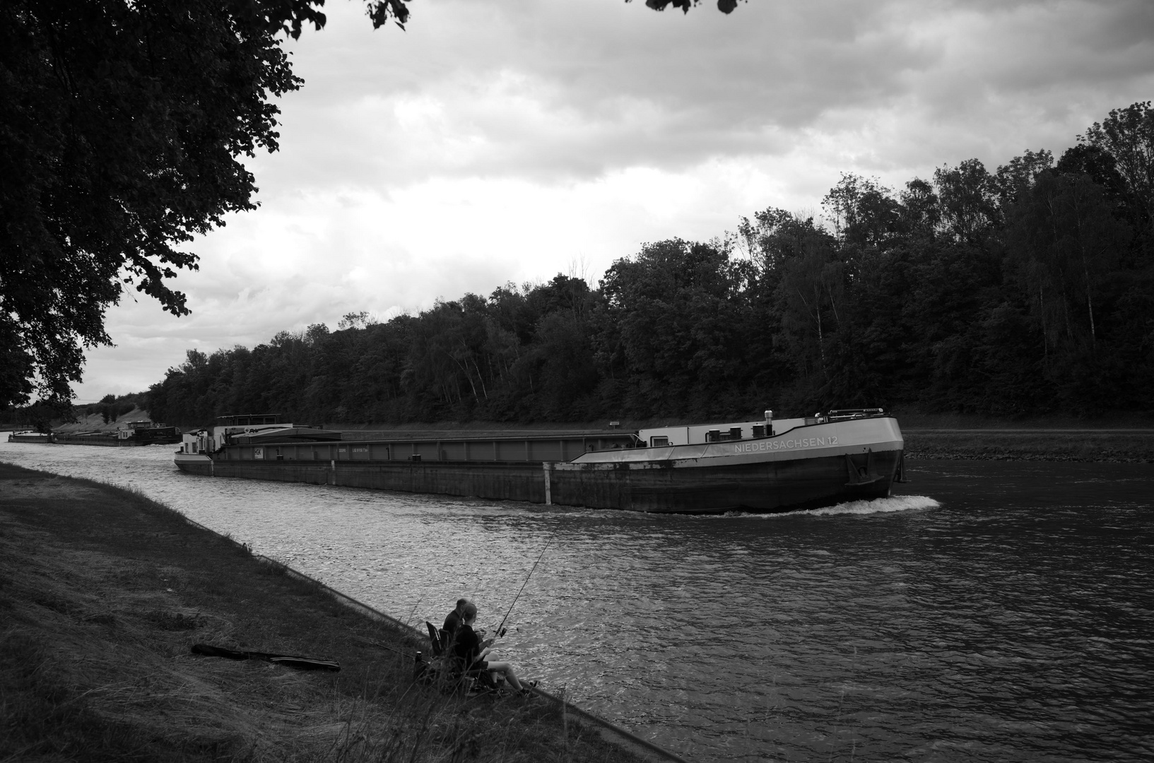 Schiff am Dortmunder ems Kanal