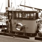 Schiff am Hafen von Urk