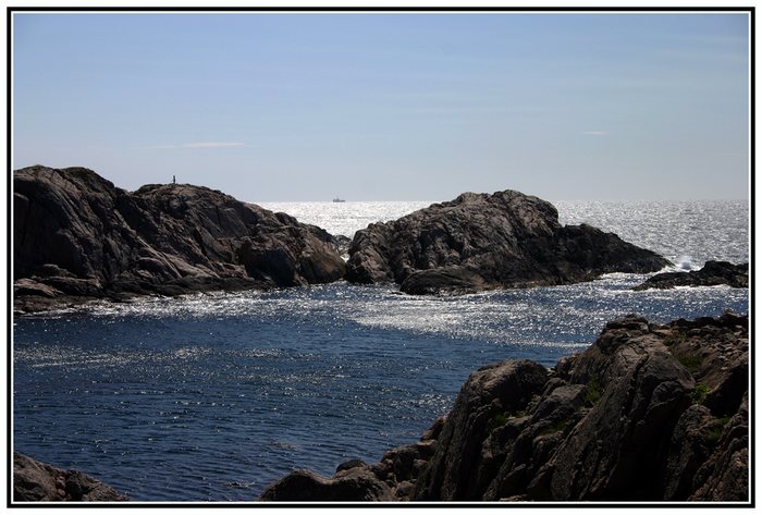 Schiff am Horizont (4) - Norwegen