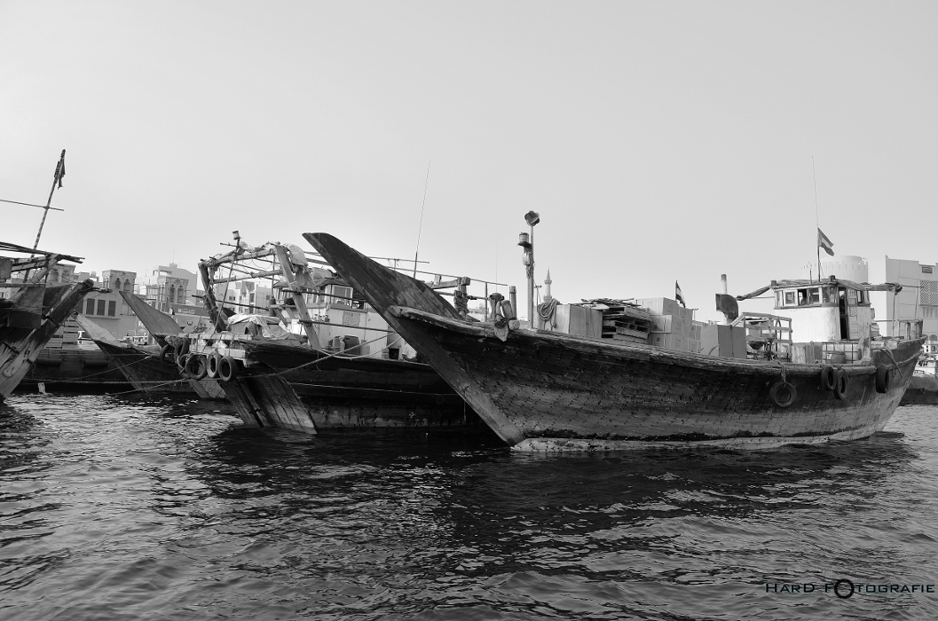 Schiff auf dem Dubai Creek