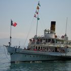 Schiff auf dem Lac Léman