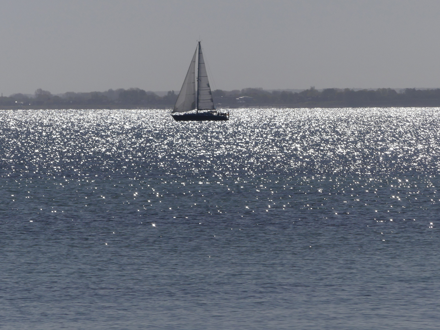 Schiff auf den Wasser 