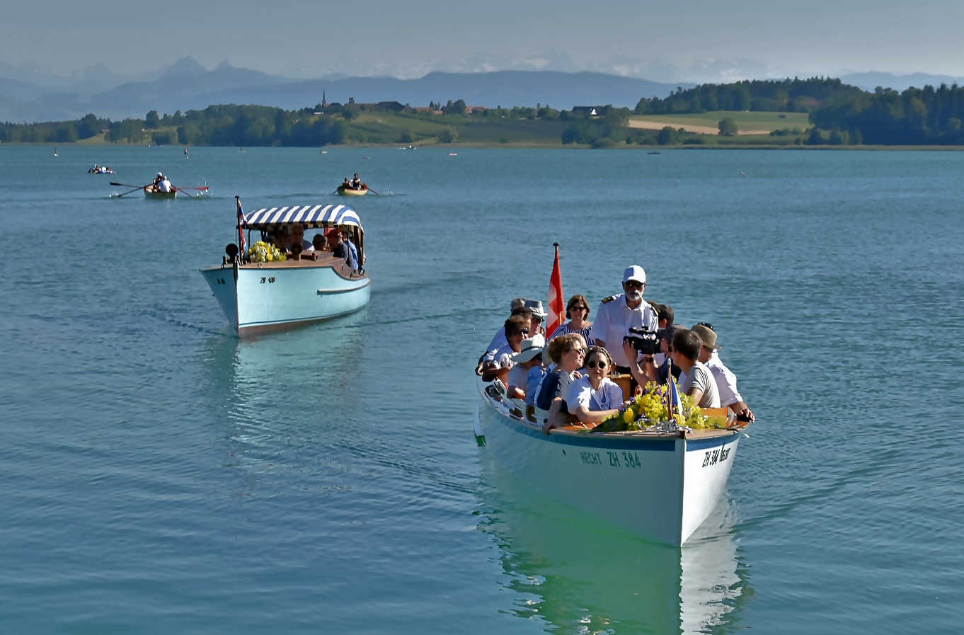 Schiff Hecht und Annie auf dem Pfäffikersee