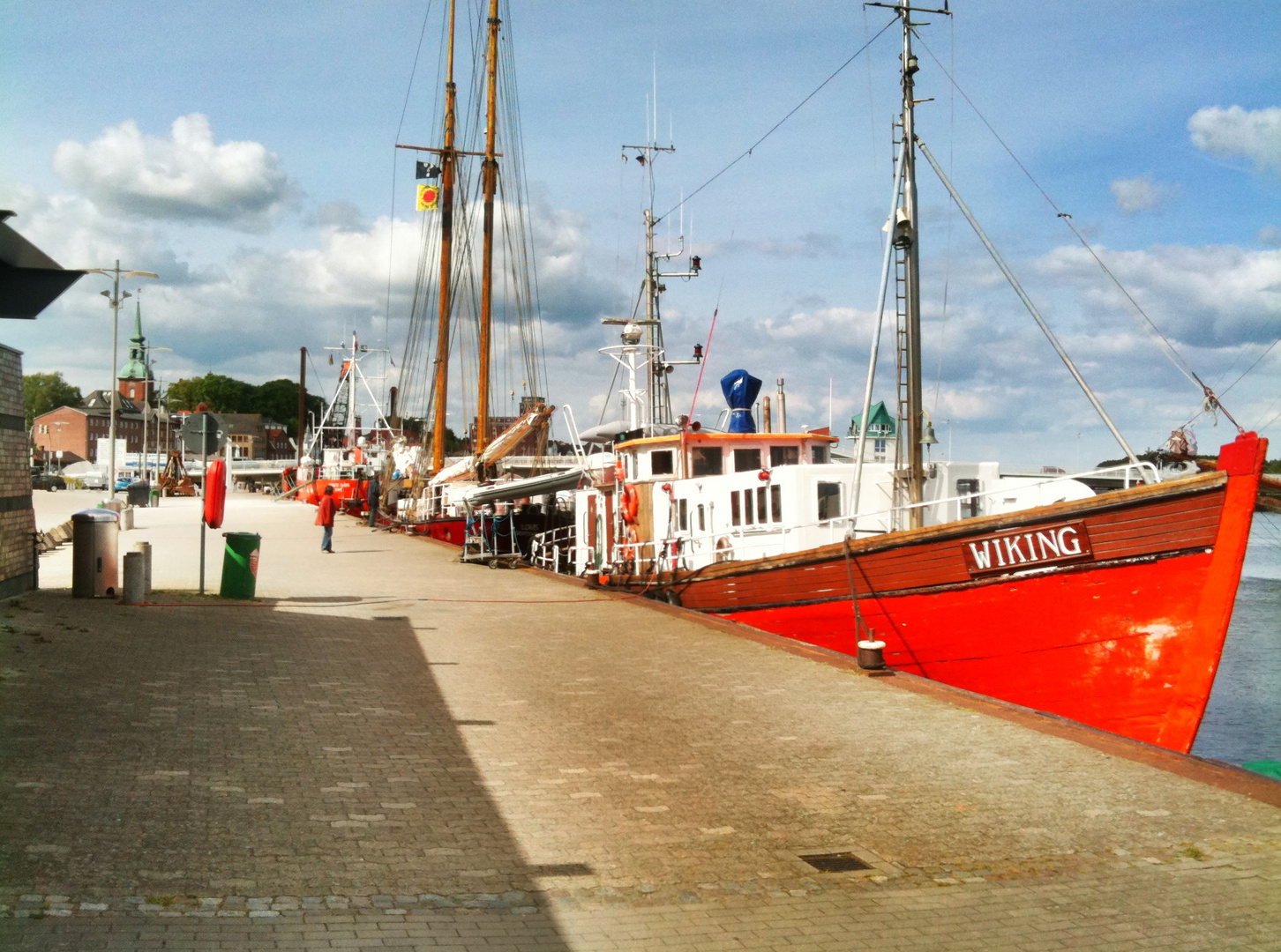 Schiff im Kappelner Hafen