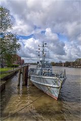 Schiff im Museumshafen von Leer