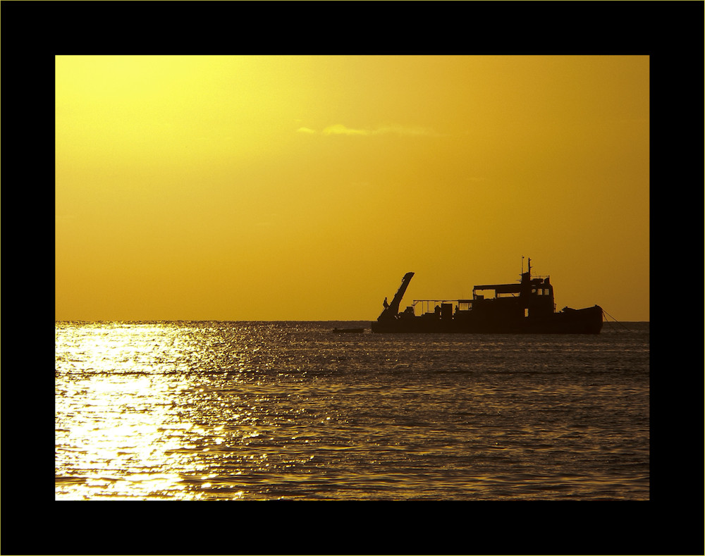 Schiff vor Anker