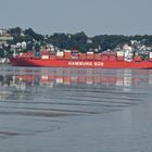 Schiff vor Blankenese