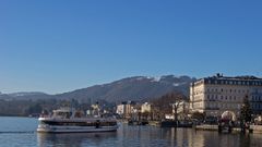 Schiff vor Gmunden