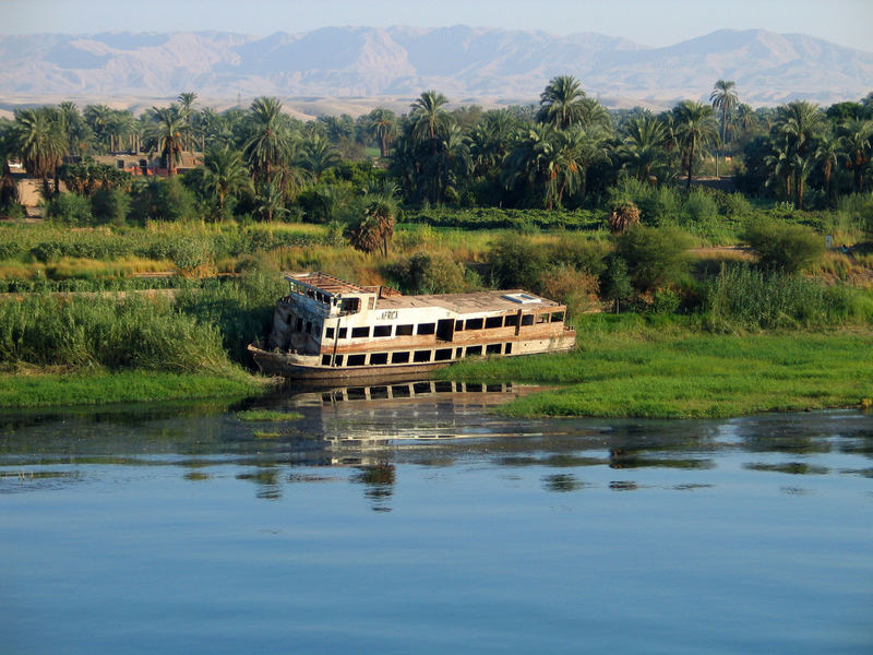 Schiffchen am Nil