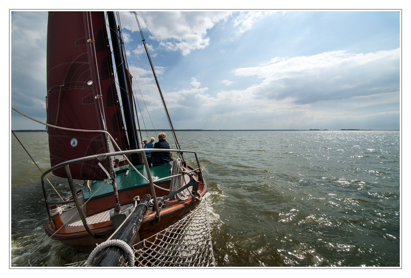 Schiffchen fahren auf dem Bodden...