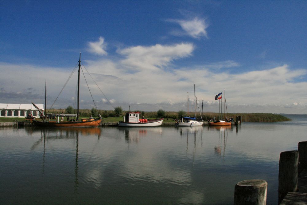 Schiffchen im Saaler Bodden