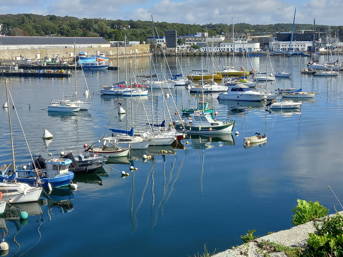 Schiffchen in der Bretagne