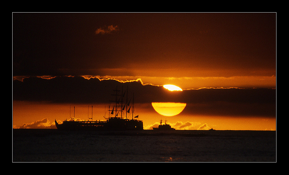 Schiffe am Horizont...