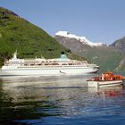 Schiffe im Geiranger