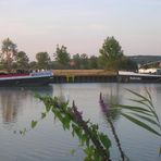 Schiffe im Hafen von Sachsenhagen / Mittellandkanal