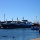 Schiffe im Hafen von Skagen