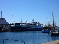 Schiffe im Hafen von Skagen