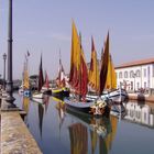 Schiffe im Hafenkanal, Cesenatico