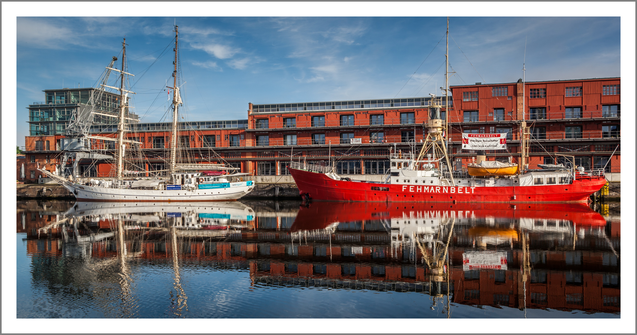 Schiffe im Lübecker Hafen