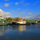 Schiffe im Nassauhafen von Wilhelmshaven