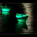 Schiffe in grün