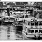 Schiffe in Regensburg im Hafen