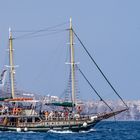 Schiffe nach Nea Kameni  I - Kykladen/Griechenland