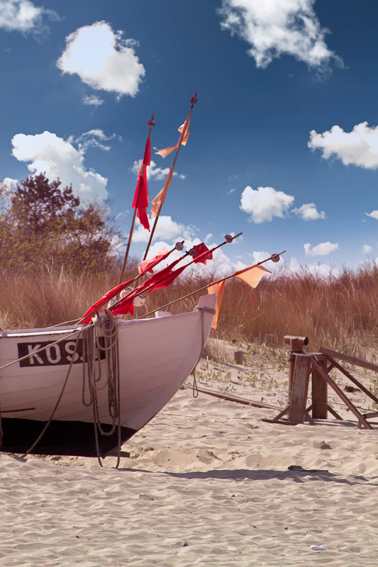 Schifferboot auf Usedom