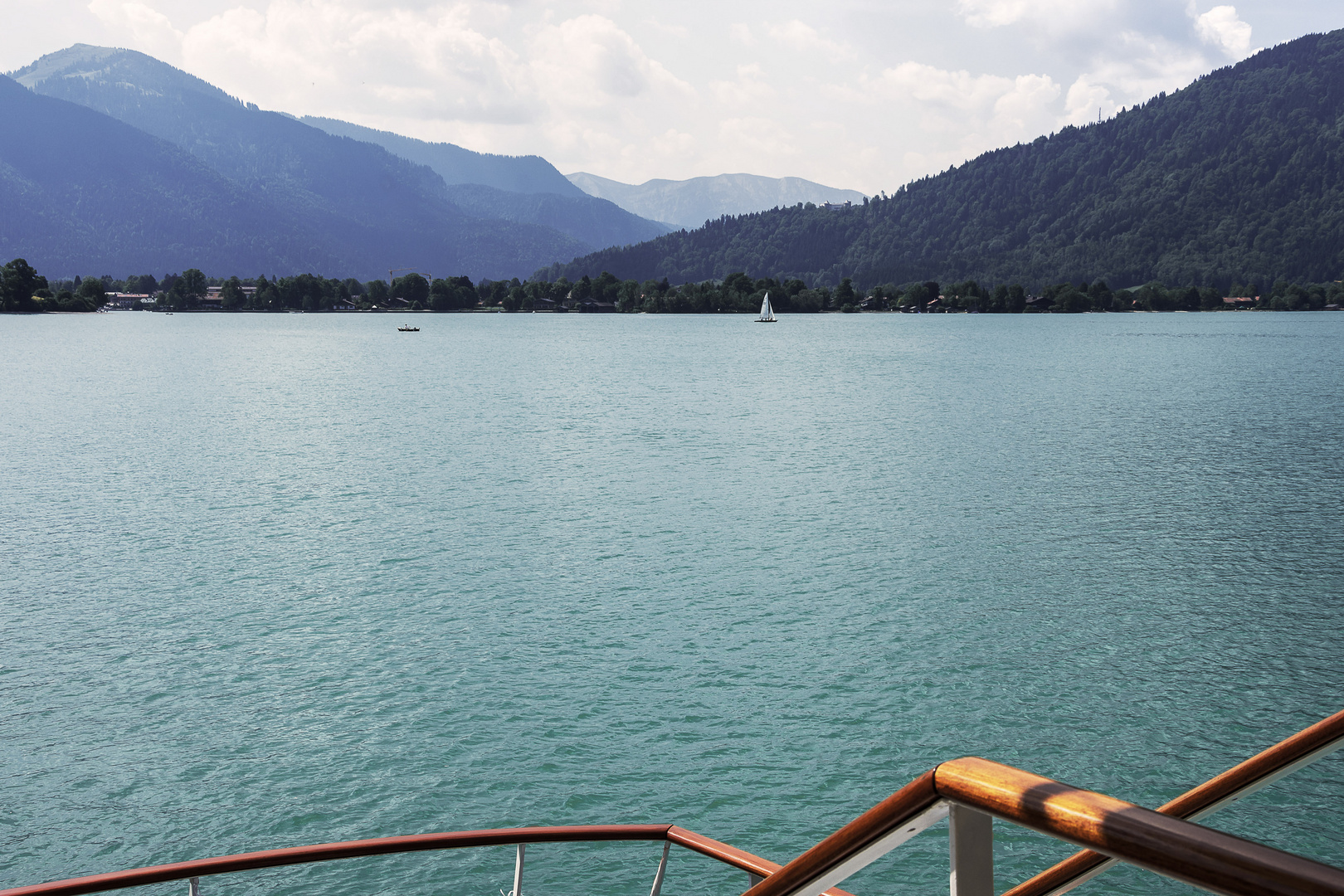 Schifferl fahren...und wandern am schönen Tegernsee.