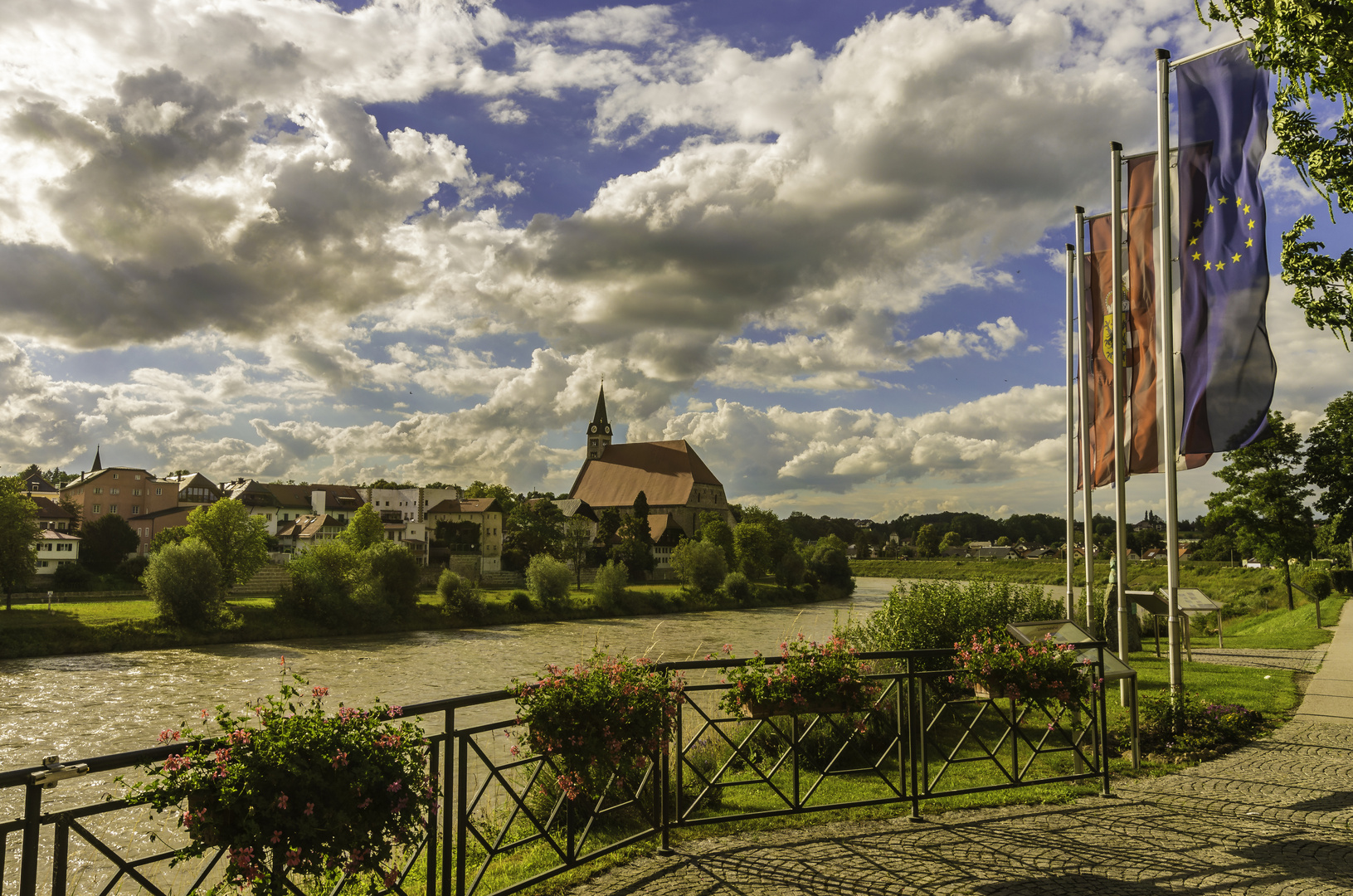 Schifferstadt Laufen an der Salzach