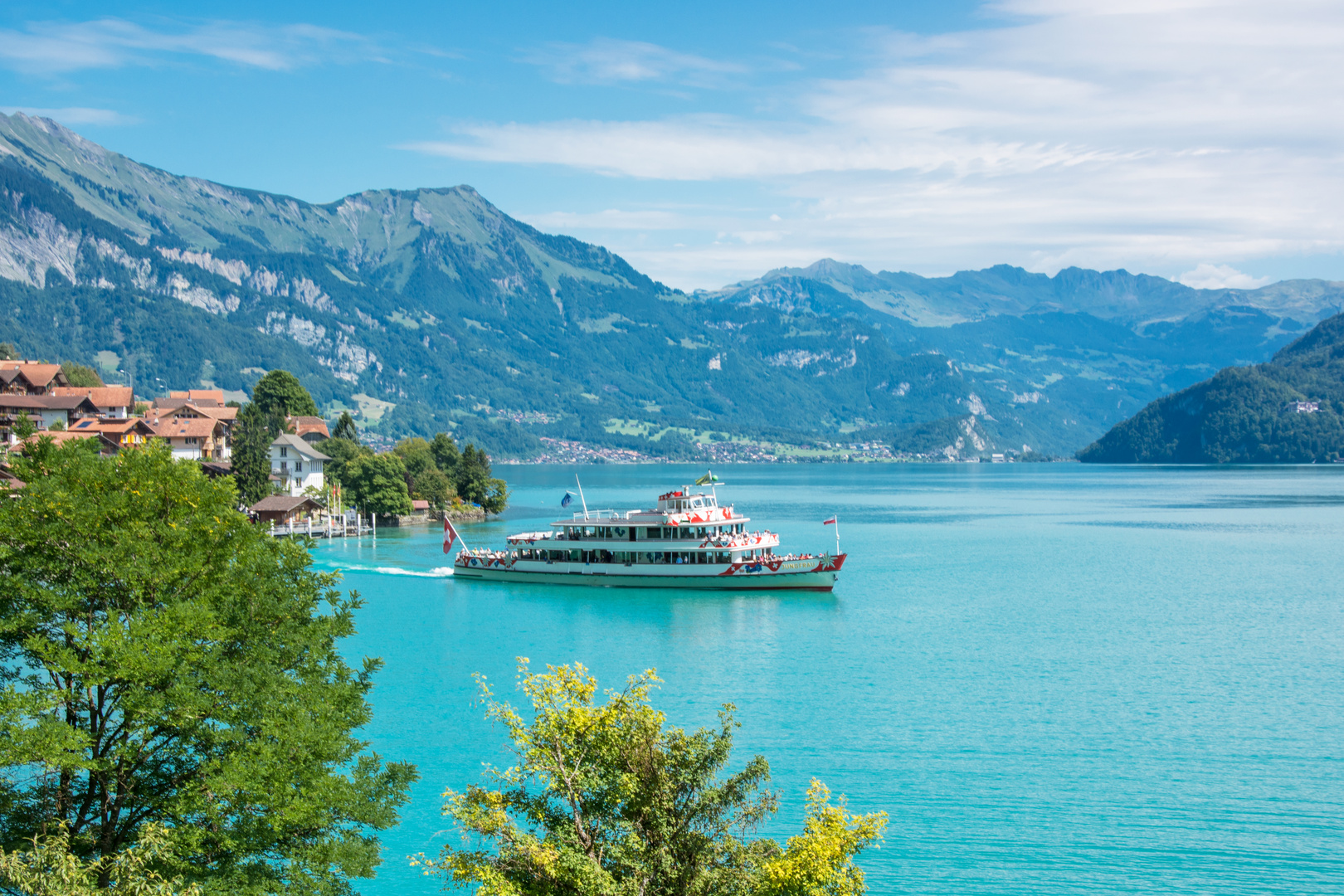 Schifffahrt auf dem Brienzersee