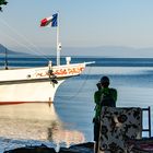 Schifffahrt auf dem Genfersee vor Montreux - Schweiz