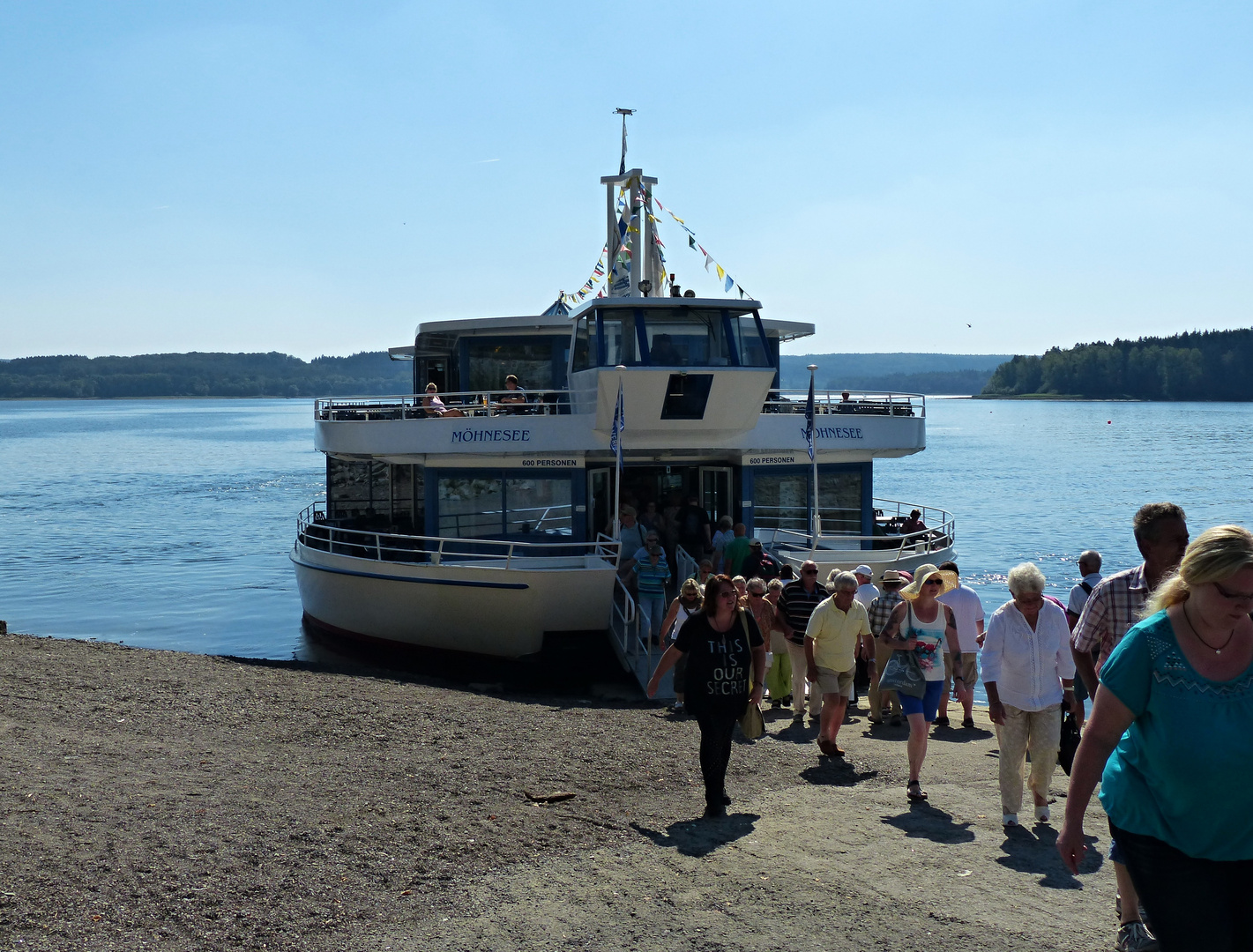 Schifffahrt auf dem Möhnesee