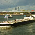 Schifffahrt auf dem Rhein