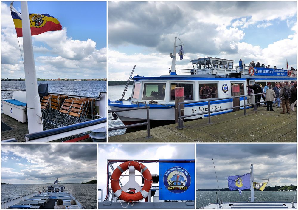 Schifffahrt auf der Müritz