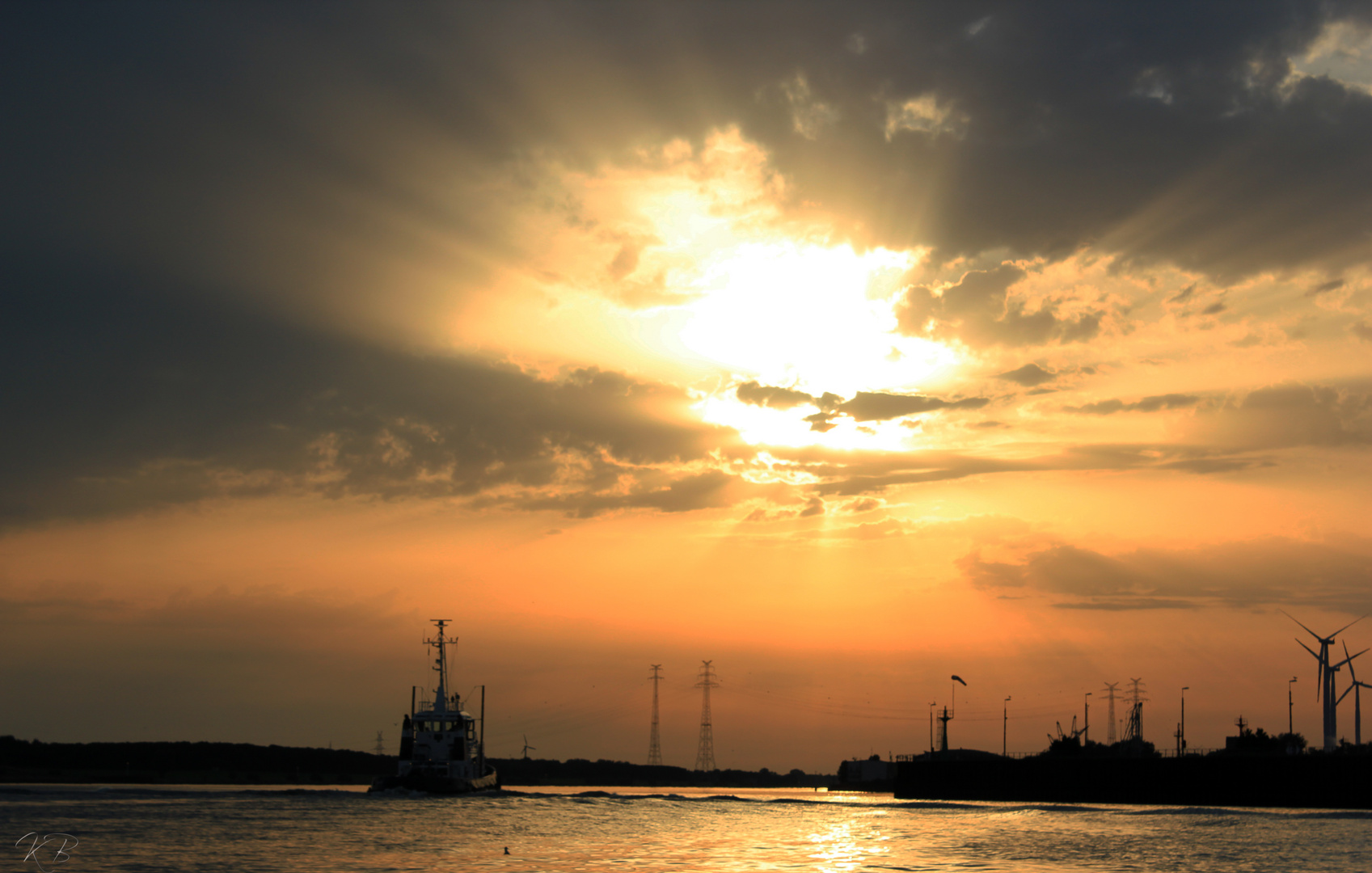 Schifffahrt auf der Weser