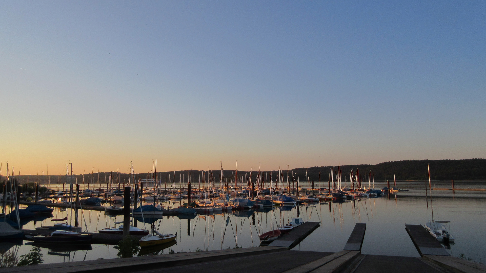 Schiffhafen am Brombachsee